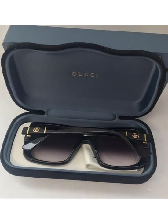 ?Authentic Gucci Grey Gradient Square Ladies Sunglasses GG0632S 001 56 . main image 10